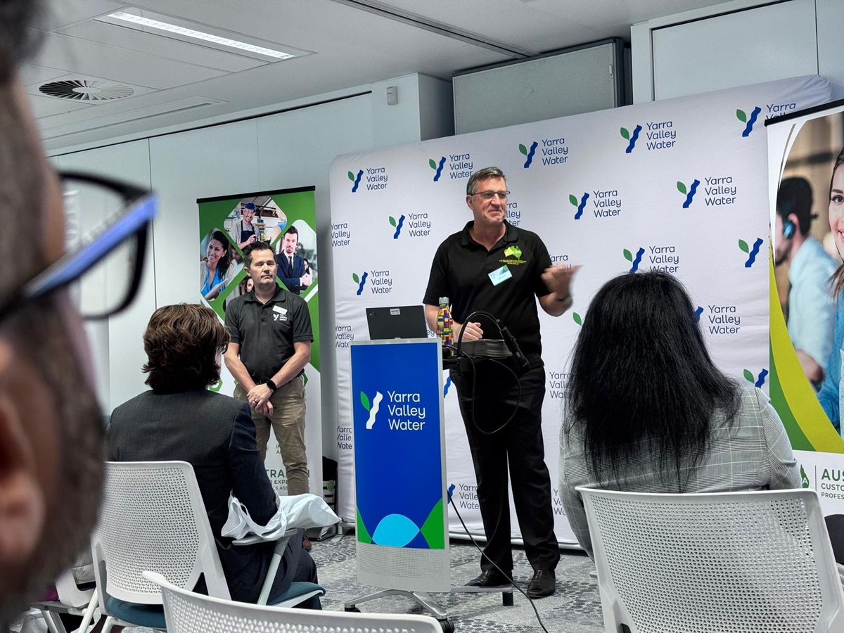 Justin Tippett: Hosting an ACXPA event at Yarra Valley Water